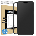 Mothca 2 Pack Matte Glass Screen Protector for iPhone 17 Pro [6.3 inch] + 2 Pack Camera Lens Protector, AntiGlare & AntiFingerprint Tempered Glass (Not Privacy Film) Bubble Free, Smooth as Silk