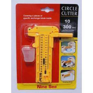 Perfect Circles 10-300mm- Circle Cutter + Get 6 Free Blades & 3 Leads