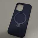 TORRAS Q3 Silicone for iPhone 16 Pro Max Case with Stand, Fit for MagSafe, Liquid Silicone Cozy Grip, 360 Spin Stand, Camera Control, Protective for iPhone 17 Pro Max Phone Case Silicone, Deep Blue