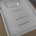 Acrylic Podium Stand with Storage Shelf, 45.5" Modern Clear Lectern with Reading Platform for Classroom, Weddings, Conference, Concert, Professional Presentation Podiums (White)