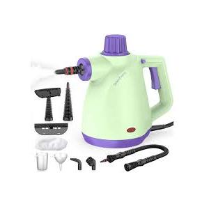 Steam Cleaner for Bathroom & Kitchen, Handheld High Temp Steam Cleaner with Safety Lock, Chemical-Free Steamer for Deep Cleaning Tile, Grout, Shower, Stove & Sink, 10 Accessories for Home, Couch & Car