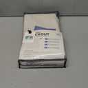 100% Blackout Shield Linen Blackout Curtains for Bedroom 96 Inches Long, Back Tab/Rod Pocket Living Room Drapes, Thermal Insulated Blackout Curtains 2 Panels Set, 50" W x 96" L, Cream