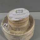 6" 24 pcs and 10" 24 Pcs bamboo plates