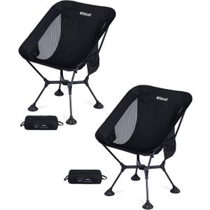 WildCall Ultralight Compact Camping Chair Quick Setup Frame Beach Chair with Anti-Sink Large Feet