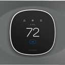 2 x Wall Plate Cover Compatible with New 2025 Ecobee Smart Thermostat Essential, Practical Ecobee Thermostat Trim Kit, Programmable WiFi Thermostat Accessory (1, Gravel Gray)