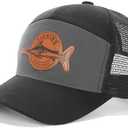 IDASHPO Outdoor Casual Trucker hat, Adjustable Outdoor Baseball Cap, mesh Snapback Design, Comfortable fit, Unisex Golf hat