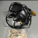 Flex Shaft Grinder 380W Rotary Tool 500-23000RPM Rotary Carver with 1/4" 3-Jaw Chuck for Jewelry Polishing Grinding DIY