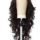 Sensationnel Butta Lace Precut Wigs - Unit 9 Glueless Extra Wide 5 Inch Deep Parting Synthetic Pre-Tweezed Smaller Knot Hairline (1 JETBLACK)