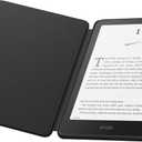 Amazon Kindle Paperwhite and Kindle Colorsoft Case, Lightweight and Foldable Protective Cover - Premium Leather (Walnut)