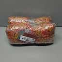 2 x SHareconn 20 Bundles Artificial Fall Flowers for Outdoors Decoration, Fake Silk Daisy Realistic Faux Plants UV Resistant for Planter Home Porch Patio Autumn Indoor Outside Decor, Sunset Red Orange