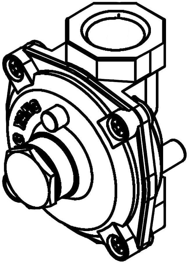 5304519943 Cooktop Pressure Regulator Genuine Original Equipment Manufacturer (OEM) Part
