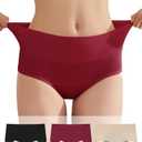 Washable Leakproof Period Underwear - Reusable Incontinence Panties for Postpartum, Heavy Menstrual Flow & Bladder Leaks, 3XL