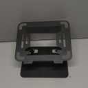 Notebook and Tablet Folding Stand - Adjustable Lifting Plate, enhances Visibility and Increases Height