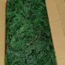 Waydress 1 Pcs 9ft Christmas Cedar Garland Artificial Realistic Soft and Thickness Green Faux Cedar Pine Garland for Home Fireplace Indoor Outdoor Holiday Party Decoration