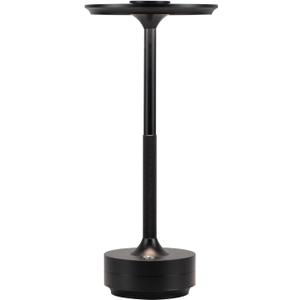 Cordless Table Lamp,LED Rechargeable Desk Light,3 Color Dimming Portable Battery Lamp,Stepless 5000mAh Waterproof Table Light with Memory Function,for Indoor/Outdoor/Dinner/Patio/Restaurant(Silver)