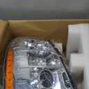 D SOLUTIONS Headlights Assembly Compatible with 2007-2014 Cadillac Escalade, Factory Style, Chrome Housing Clear Lens GM2502291 GM2503291