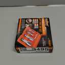 HORUSDY 5-Piece NPT Pipe Tap Kit with Heavy-Duty Storage Case, Premium Carbon Steel Threading Tools, 1/8"3/4" Tapered Pipe Taps for Fast, Clean & Reliable Plumbing Repairs