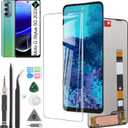 Screen for Motorola Moto G Stylus 5G 2022 Screen Replacement for Motorola G Stylus 5G 2022 XT2215 XT2215-1 XT2215DL LCD Display Touch Screen Digitizer Assembly Replacement with Kit (Black)