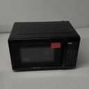 Emerson MW7302B Compact Countertop Microwave Oven with Touch Control, LED Display, 700W, 10 Power Levels, 6 Auto Menus, Glass Turntable and Child Safe Lock, 0.7 Cu., Ft. Black