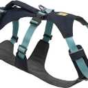 Ruffwear, Flagline Dog Harness, Lightweight and Reflective, No Pull Dog Lift Harness for Hiking, Running and Everyday Use, Basalt Gray, Large/X-Large