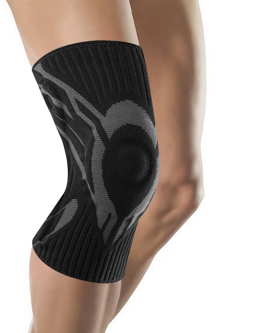 Knee Compression Sleeve - 6 UPGRADED FEATURES - Knee Brace for Men & Women, Knee Support for Running, Gym, Hiking, Sports, Black, X-Large Knee Compression Sleeve - 6 UPGRADED FEATURES - Knee Brace for Men & Women, Knee Support for Running, Gym, Hiking, Sports, Black, X-Large