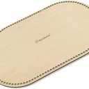 Large Moses Basket Wood Bottom 31.5 x 15.75 inches,Oval Natural Wood Base Shaper for DIY Crochet or Knitting Weaving Crafts Home Decoration (1PC)