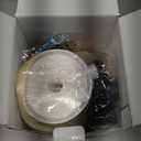 Mannequin Head with 80% Real Human Hair Cosmetology Hairdresser Mannequin Doll Head for Practice Hair and Makeup #613 Blond