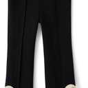 Gymboree Girls' and Toddler Flare Jeggings (4T, Black Bows)