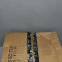 Wonnitar Vintage Floral Rugs for Living Room, Washable 8x10 Area Rugs, Low Pile Non Shedding Stain Resistant Rugs for Bedroom Dining Room Home Office Department,(Blue,8x10)