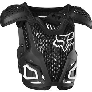 Fox Racing R3 Motocross Dirt Bike Chest Guard, Black, Large/X-Large