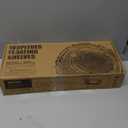 WOPITUES Floating Shelves for Wall Decor Sign, Bathroom Organizers and Storage, Bathroom Shelves Over Toilet with Metal Guardrail, Black