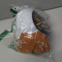 Just Toys AmongUs Halloween Plush  7 White Crewmate w/Paper Bag Hood, Soft Squeezable, Officially Licensed