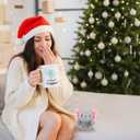 3 Pcs Christmas White Elephant Gifts for Women Elephant Coffee Mug Plush Doll Keychain and Bracelet with Inspirational Card Christmas Holiday Birthday Gift for Women Man Animal Lover