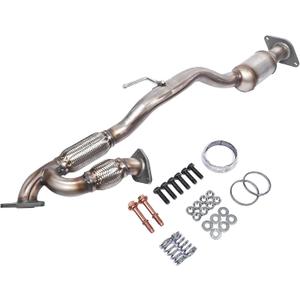 Rear Catalytic Converter with Flex Pipe Compatible with Nissan Altima 2007-2018 Murano Quest 2014 Pathfinder 2015 Infiniti JX35 2013 QX60 3.5L