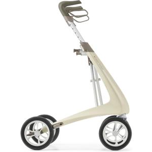 byACRE Carbon Ultralight Rollator Walker - 10.6 lbs Adult Walkers with 4 Wheels and Seat - Lightweight Seated Walkers with Wheels - Foldable Rolling Walker with Seat - Walker for Adults