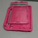 BMOUO Kids Case for iPad 9th/8th/7th Generation (iPad 10.2 Inch, 2021/2020/2019) with Built-in Screen Protector, Durable Shockproof Handle Stand iPad 9th 8th 7th Generation Case for Kids, Rose