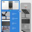 Magnetic Screen Door with Privacy Protection, PET Mesh Screen Fit for Door Size 32x80 Inch (Curtain Size 34x81 Inch), Pet Friendly Screen Curatin for Doorway to Keeps Bugs Out