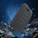 Grip Case for Nintendo Switch 2 (2025), Protective Case with Ergonomic Grip, Include Detachable Front Shell Face Cover, Bracket and Strap