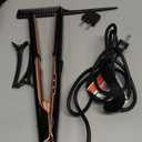 DORISILK 500 Degree High Temp Professional Hair Straightener，30s Fast Heating Ceramic Flat Iron ，2 in 1 Hair Straightener and Curler，Plasma Flat Iron Get Frizz-Free ，Dual Voltage for Travel Using