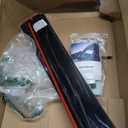 in-Channel Rain Guards Compatible with Nissan Frontier Crew Cab 2022 2023 2024 2025 2026, Durable Side Windows Visor Wind Deflectors 2022-2026 Frontier Rain Guard 4 PCS