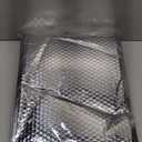 10-Pack Thermal Insulated Bubble Mailer, Waterproof Metallic Bubble Mailers, Cold Shipping Envelopes for Food, Interior Size10.6 x 14.1 Inch, Self-Seal Foil Shipping Envelopes for Cold Shipping