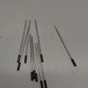 MengRan 4.5'' Ballpoint Ink Pen Refills for Twist Pens,1mm Medium Tip, Compatible with Cross Pen Refills (8513)(10 Pcs Black Ink)