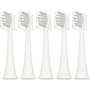 Replacement Toothbrush Heads Compatible with TAO Clean Electric Toothbrush Replacement Heads,5 Pack,White