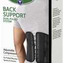 CURAD Back Support with Dual- Pulley System, Size S/M - Adjustable Compression