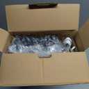 Electric Heated Blanket Queen Size 84"x90" - Dual-Sided with Microplush & Sherpa Fabric, 4 Heat Settings & 10 Hours Auto Off, Machine Washable - Iron Gray