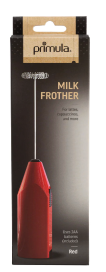 Primula Milk Frother (Red)
