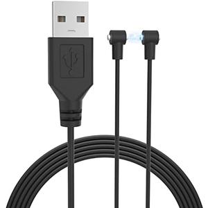 Jaslak Magnetic Universal USB Fast Charging Cable Cord for Massager, Computer USB Adapter Replacement Massager Charging Cord Compatible Backup Charger