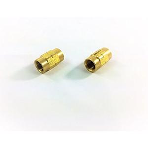 The Stop Shop Inverted Flare Unions for 3/16" Tube with 10x1mm Threads (Pack of 2)