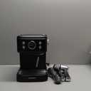 2in1 20 Bar Espresso Machine with Milk Frother, Coffee Latte Cappuccino Maker for Home, Coffee Machine Suitable for Coffee Powder/Capsules, Espresso Machines with Thermometer