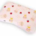 Soft Breathable Toddler Pillow (19.5"x10.5") - Cute Rabbit Design, Removable Washable Cover - Perfect for Ages 1-2 in Nursery or Travel 2-4 years old